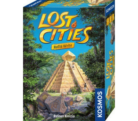Kosmos Lost Cities: Roll & Write
