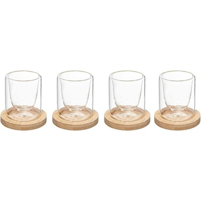Sklenice na nápoje Secret De Gourmet 4 x 80 ml
