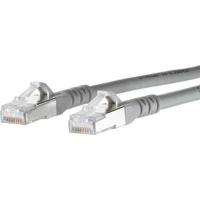 METZ CONNECT Кабел за мрежова връзка, Metz Connect, RJ45, CAT 6A S/FTP, 7m, сив (1308457033-E)