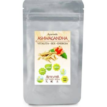 Altevita Ajurvéda bylinný prášek Ashwaganda vitalita-sex-energie 60 g