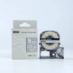 Pro Epson Epson LK-3TWN, ST9SW, 9mm x 9m, бял печат / прозрачен фон, съвместима лента (LKST9SW)