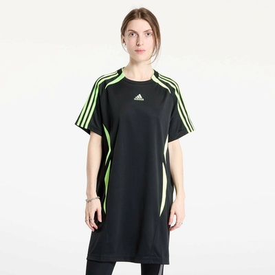 adidas Teamgeist Adicolor Tee Dress Black/ Signal Green
