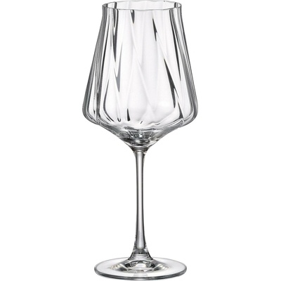 Crystal Bohemia Cettia optic poháre na víno 6 x 700 ml
