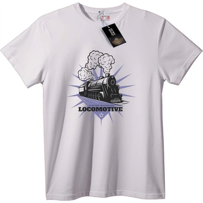 NOONEBRAND Тениска Източни Железници Локомотив - 5XL, White