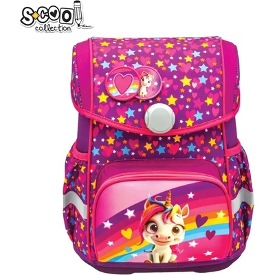 S-Cool Aнатомична раница scool premium unicorn