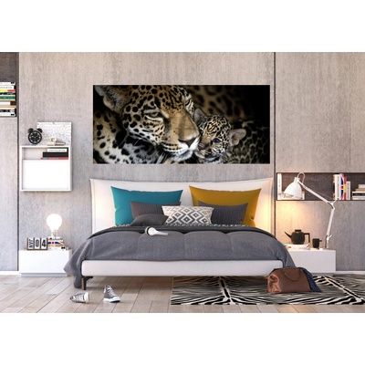 AG Design FTNH-2709 vliesová fototapeta Leopard rozměry 202 x 90 cm