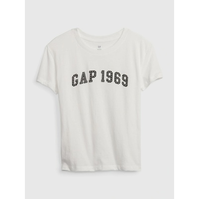GAP dievčenské tričko s logom 601412-00