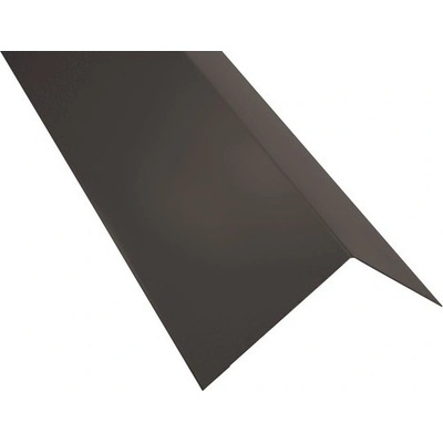 Hřebenáč klasik r.š.400mm pozink Lakovaný RAL 8019 šedohnědá s folií dl.2m
