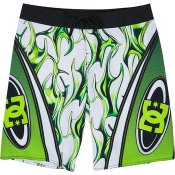 DC Shoes Бански гащета Dc shoes Sylem 21´´ swimming shorts - Green / White (Liquid Fuego White)