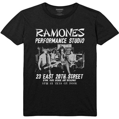 Ramones East Village Black L Риза (<![CDATA[RATS68MB03]]>)