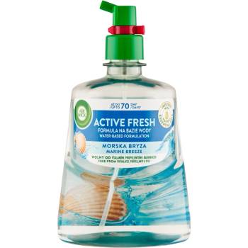 Reckitt Benckiser Пълнител за дифузер Air Wick Active Fresh на водна основа, морски бриз, 228 мл