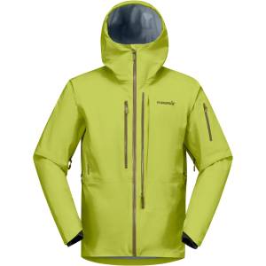 Norrøna Мъжко ски яке Norrøna Lofoten GORE-TEX Pro Jacket Ski jacket - Dark Citron - размер M (004-7147-0512)