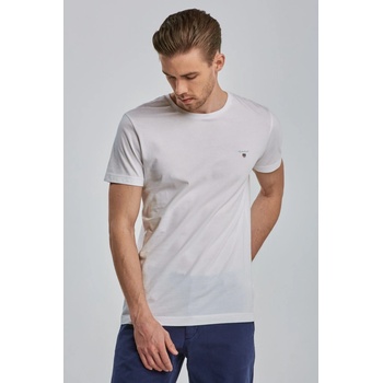 Gant tričko Original Slim T-Shirt biele