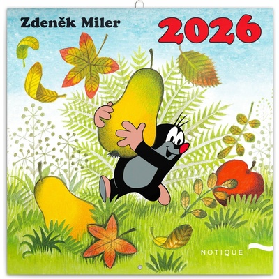 Nástěnný poznámkový Krteček 2026