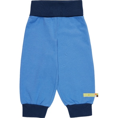 Dětské teplláky Modrá modré náplety