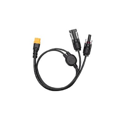 Зареждащ кабел свързващ Anker соларни панели и Anker електроцентрали - Anker Solar MC4 to XT60 Charging Cable 0.5m (черен) (A24V7011)