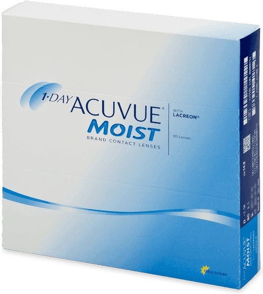 Johnson & Johnson Acuvue 1 Day Moist 90 pcs