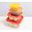 Sterk Plast РК Сет кутии / контейнери ДЪГА 4бр. гол. (Curcubeu 4 ) (392766)