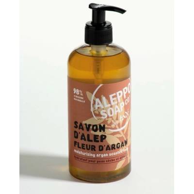 Tadé Pays du Levant tekuté aleppské mýdlo arganový květ 500 ml