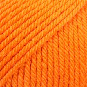 DROPS Design Daisy Uni Colour 23 Orange Плетива прежда (106023)