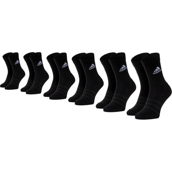 adidas ponožky Performance CUSH CRW 6PP Čierna