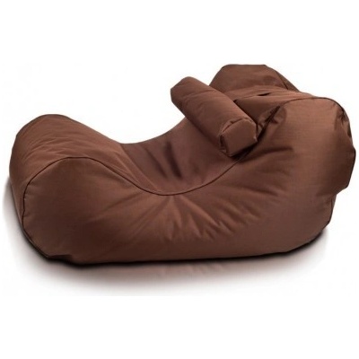 Ecopuf HOGAN polyester NC15 Tmavo hnedá