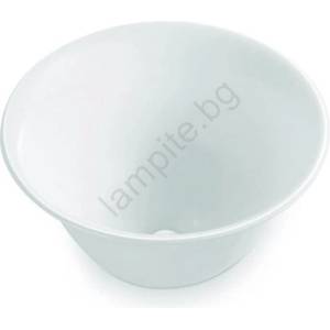 Bathco 4062 - Умивалник за монтаж върху плот NORDIC Ø 42 см, порцелан/бял (BO0036)