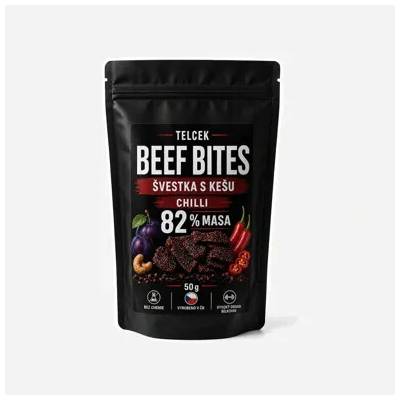 Telcek Beef bites chilli příchutí 50 g