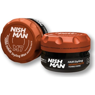 NishMan matná pasta na vlasy M7 Flexible Fixing 100ml