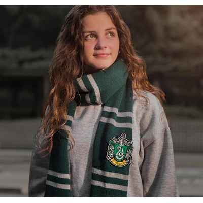 Cinereplicas šála Harry Potter Zmijozel Deluxe