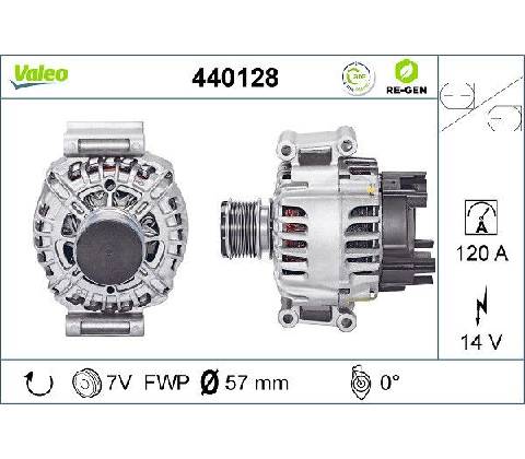 Generátor VALEO 440128