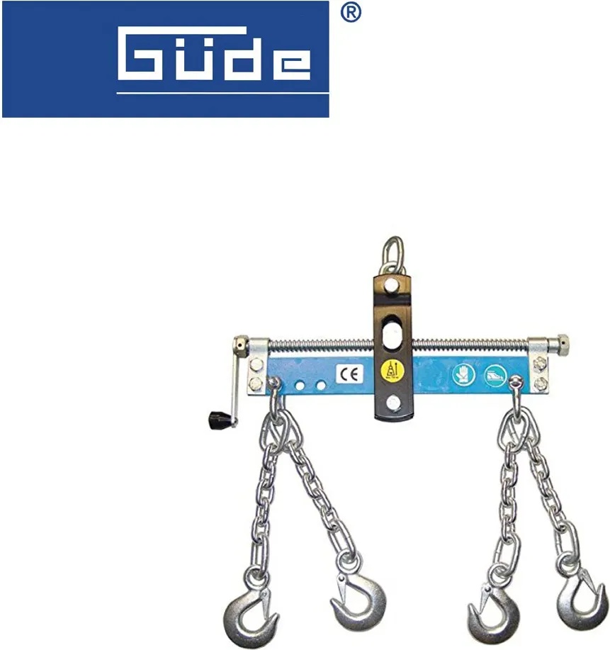 GÜDE Везна за кран-жираф за двигатели (gude 24362)