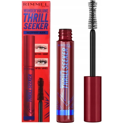 Rimmel London Thrill Seeker objemová a prodlužující řasenka Extreme Black 8 ml