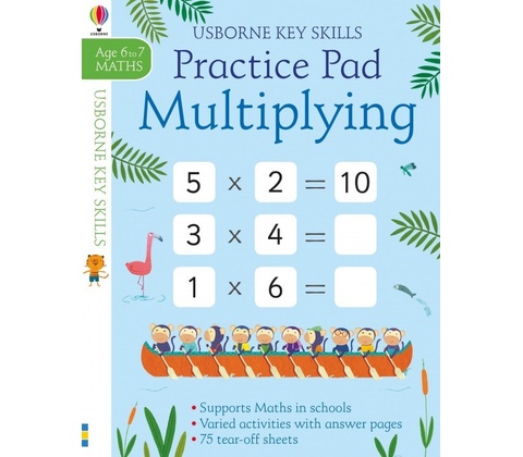 Multiplying Practice Pad 6-7 Usborne Publishing