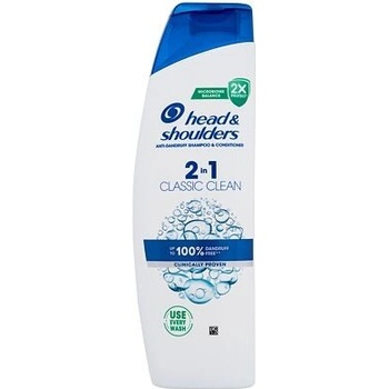 Head & Shoulders Classic Clean šampon a kondicionér 2v1 proti lupům na normální vlasy 250 ml