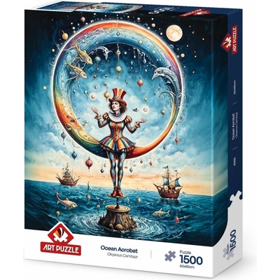 ART PUZZLE Morský akrobat 1500 dielov