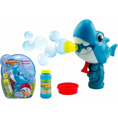 SPARKYS Bublifuková pistole Bubble Fun Žralok s náplní