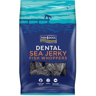 FISH4DOGS DENTAL SEA mořská ryba kousky 500 g