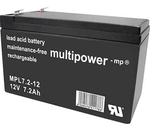 MULTIPOWER 12V 7,2Ah