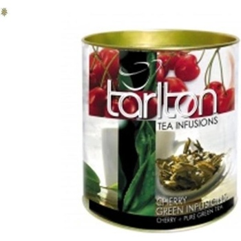 Tarlton Cherry zelený čaj papír. dóza 100 g
