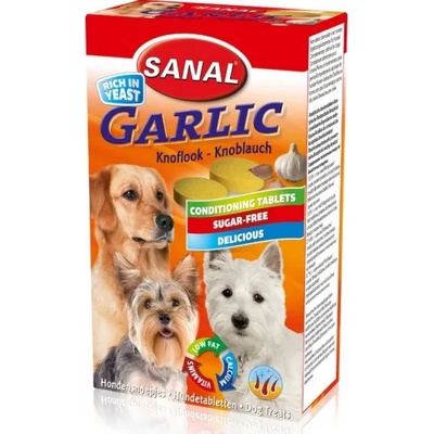 SANAL Витамини SANAL Dog Garlic с чесън 100 гр, Холандия SD2600