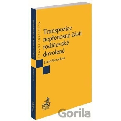 Transpozice nepřenosné části rodičovské dovolené