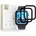 Tech-Protect Glass Flex+ 2 бр. за Apple Watch 44 мм - черни (5906302336098)