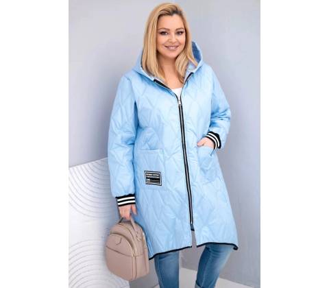 Kesi Plus Size modrá