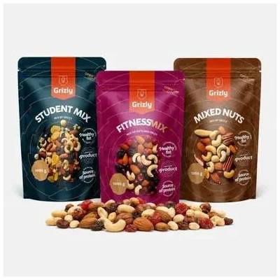GRIZLY Mix ořechových směsí 3000 g