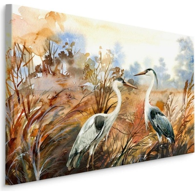 MyBestHome BOX Plátno Jeřáby Na Podzim Varianta: 70x50