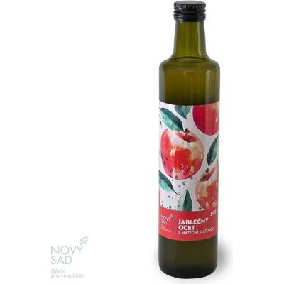 Nový sad Troskotovice Jablečný ocet s mateční kulturou RAW 500 ml