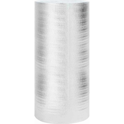 vidaXL Reflexní fólie za radiátor Stříbrná 50 x 1 m Polyethylen