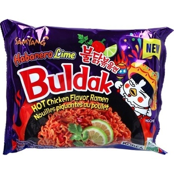 Samyang Buldak Habanero Lime pálivé ramen nudle s příchutí kuřete 135 g