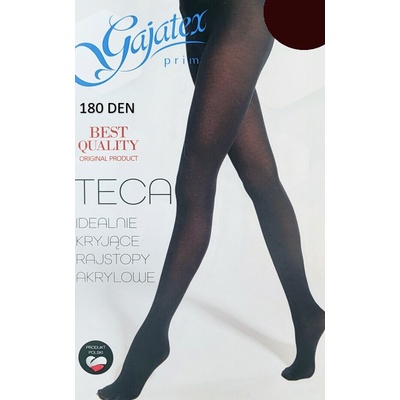 Gajatex-Prim TECA 180 DEN akrylové punčochové kalhoty nero černá